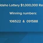 idaho winning lottery numbers